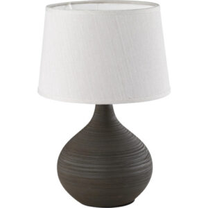 Trio Lighting Martin bordlampe, brun