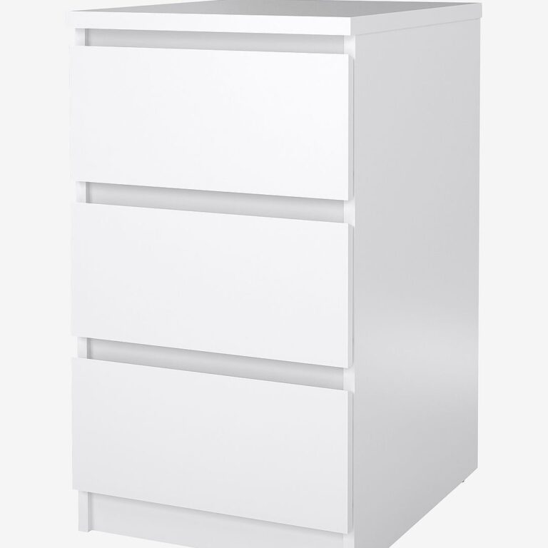 Tvilum - Naia Kommode 3 skuffer - Pakke - Hvid - Kommoder - - Homeroom