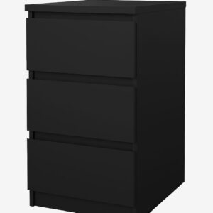 Tvilum - Naia Kommode 3 skuffer - Pakke - Sort - Kommoder - - Homeroom