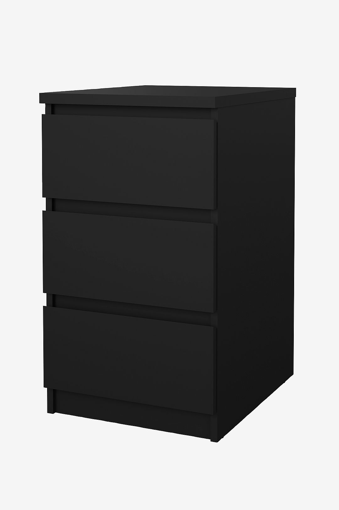 Tvilum - Naia Kommode 3 skuffer - Pakke - Sort - Kommoder - - Homeroom