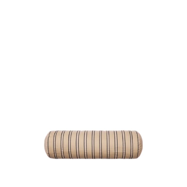 Twill Bolster Pude Cashmere/Sort