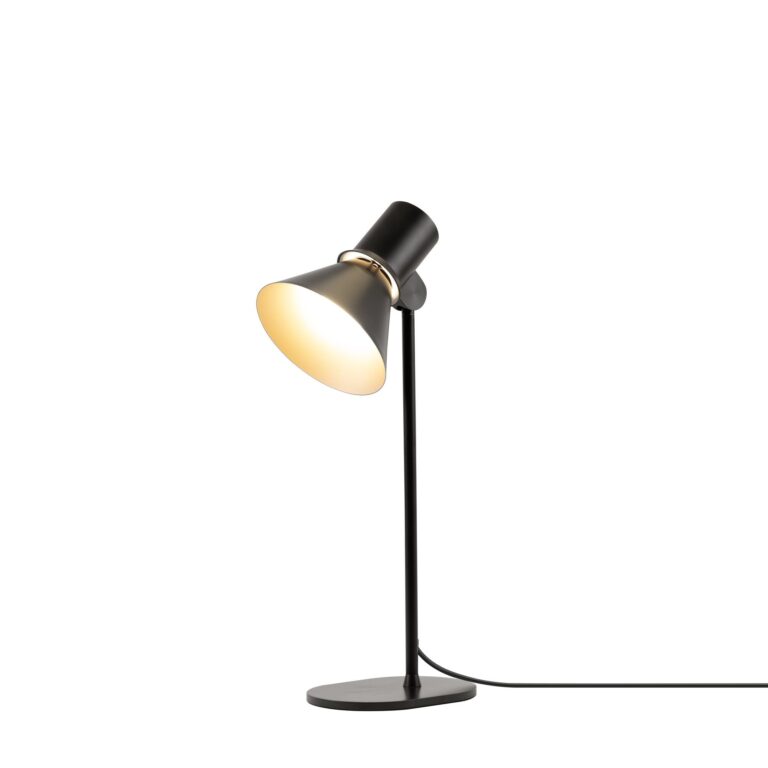 Type 80 T1 Bordlampe Mat Sort