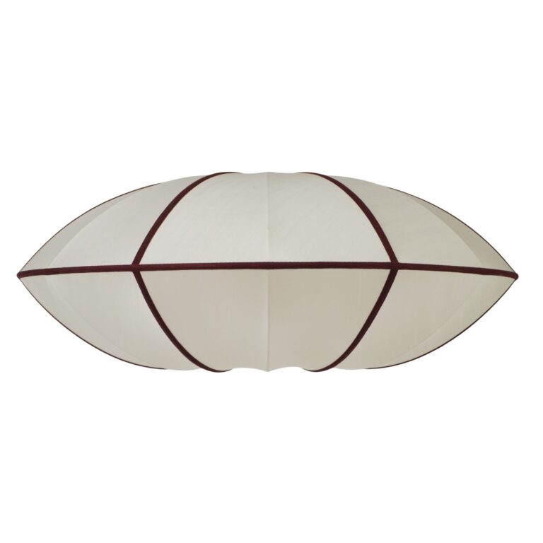 UFO Lampeskærm Offwhite/Bordeaux