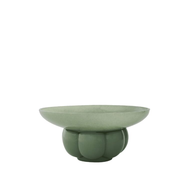 UVA Glas Skål Ø33 Pastel Grøn