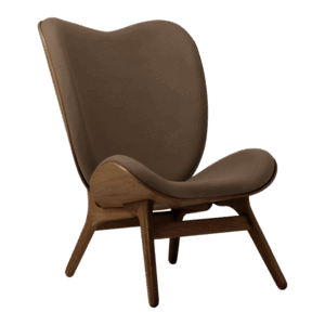 Umage A Conversation Piece Høj Lænestol Mørk Egetræ/Mocca