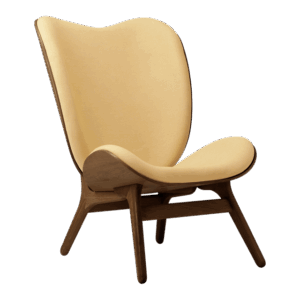 Umage A Conversation Piece Høj Lænestol Mørk Egetræ/Summer Shine