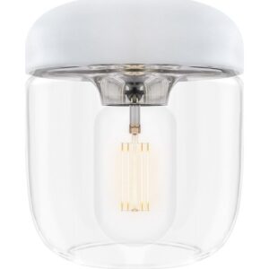 Umage Acorn lampeskærm, hvid/krom