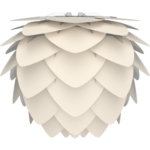 Umage Aluvia lampeskærm, hvid, Ø40 cm