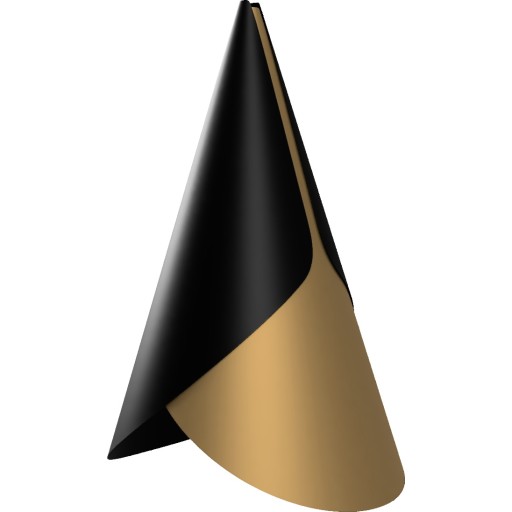 Umage Cornet lampeskærm, sort