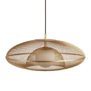 Umage Faraday Lampeskærm Stor Børstet Messing