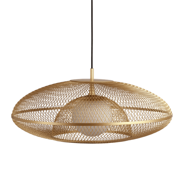 Umage Faraday Lampeskærm Stor Børstet Messing