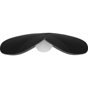 Umage Forget Me Not lampeskærm, sort træ, Ø28 cm