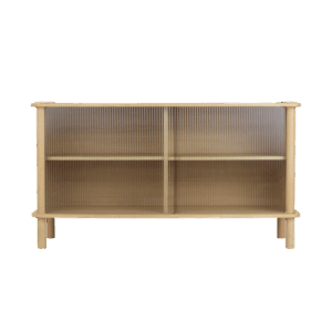 Umage Italic Kabinet 2x Døre Eg/Glas