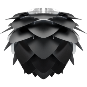 Umage Silvia lampeskærm, sort, Ø45 cm