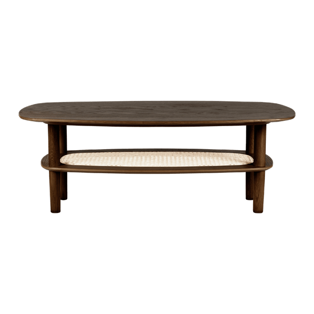 Umage Together Sleek Rectangle Sofabord Lav Mørk Eg