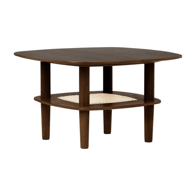 Umage Together Smooth Square 60 Sofabord Lav Mørk Eg