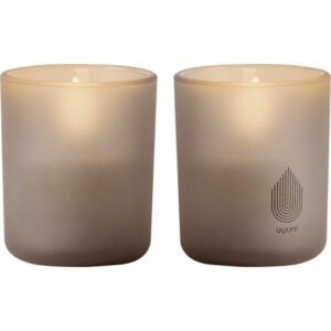 Uyuni LED stearinlys, sandfarvet