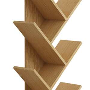 VCM-Nulis XL reol, m. 10 åbne rum - natur træ