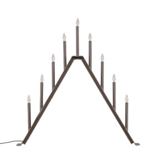 VENTURE DESIGN Åre bordlampe - mocca stål (64cm)