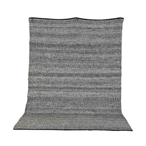 VENTURE DESIGN Ganga gulvtæppe - sølv uld og bomuld (170x240)
