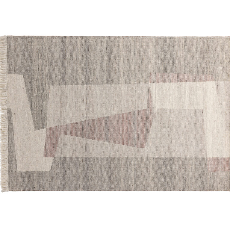 VENTURE DESIGN Rio gulvtæppe, rektangulær - beige uld og polyester (230x160)