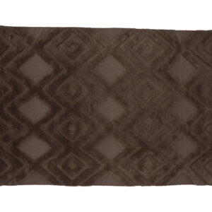 VIND COLLECTION Dahliawool gulvtæppe, rektangulær - brun nougat uld (400x300)