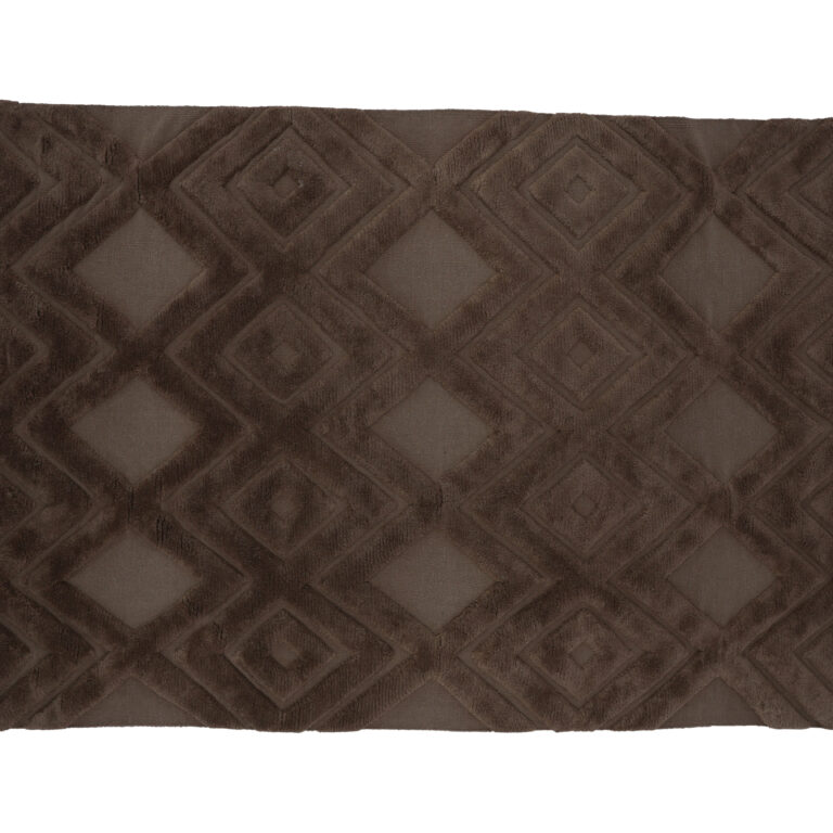 VIND COLLECTION Dahliawool gulvtæppe, rektangulær - brun nougat uld (400x300)