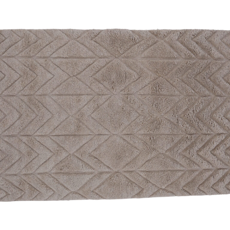 VIND COLLECTION Zoewool gulvtæppe, rektangulær - beige uld (400300)