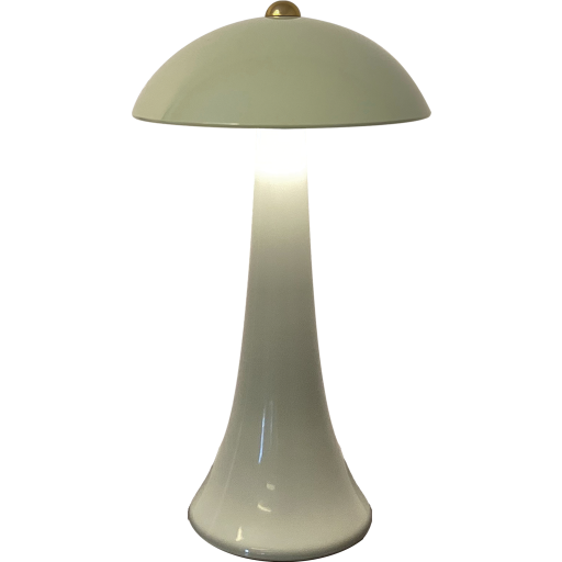 Veli Line Smooth Touch genopladelig bordlampe, grøn