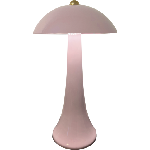Veli Line Smooth Touch genopladelig bordlampe, lyserød