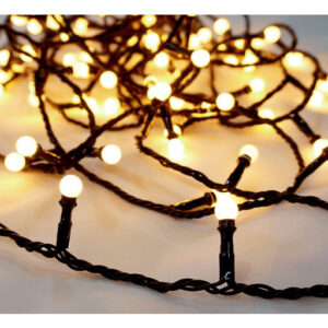 Veli Line Snebær lyskæde, hvide lys, 100 lys