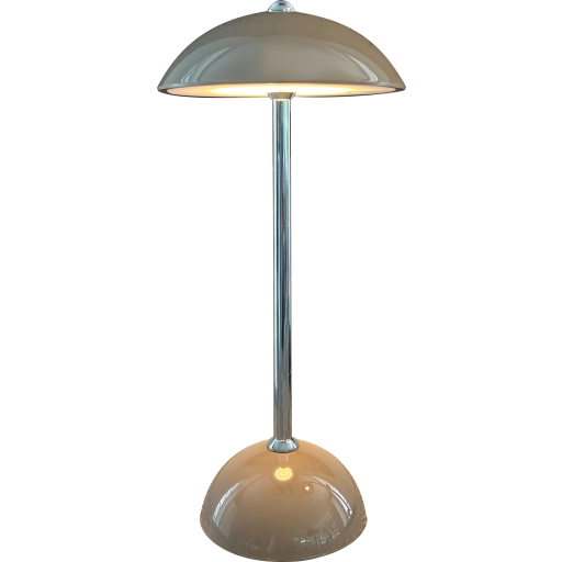 Veli Line Suave genopladelig bordlampe, grå