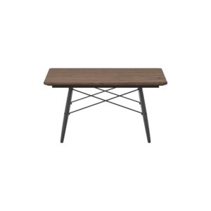 Vitra Eames Sofabord Firkantet Valnød/Sort Ask