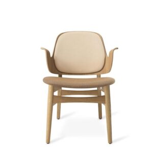 Warm Nordic Gesture Lænestol BS Vegetal Sprinkles 254/Hvid Eg