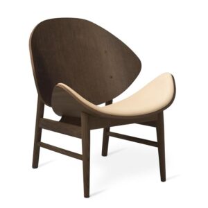 Warm Nordic The Orange Lænestol med Sædepolstring Vegetal 090/Røget Egetræ