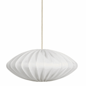 Watt & Veke Ellipse 80 Lampeskærm Linned Hvid