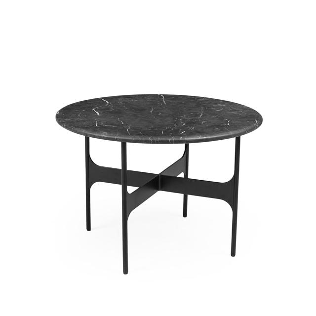 Wendelbo Floema Sofabord Ø60 Sort Nero Marquina Marmor