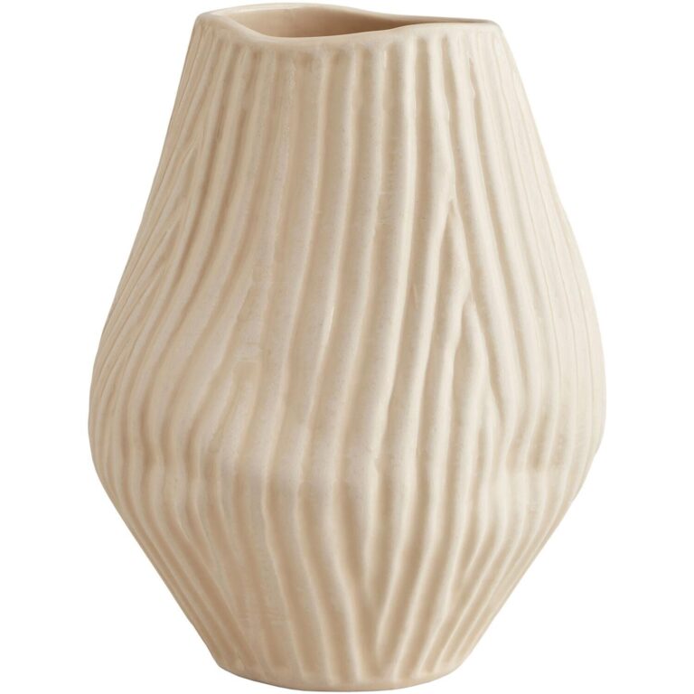Willow Vase Cremefarvet