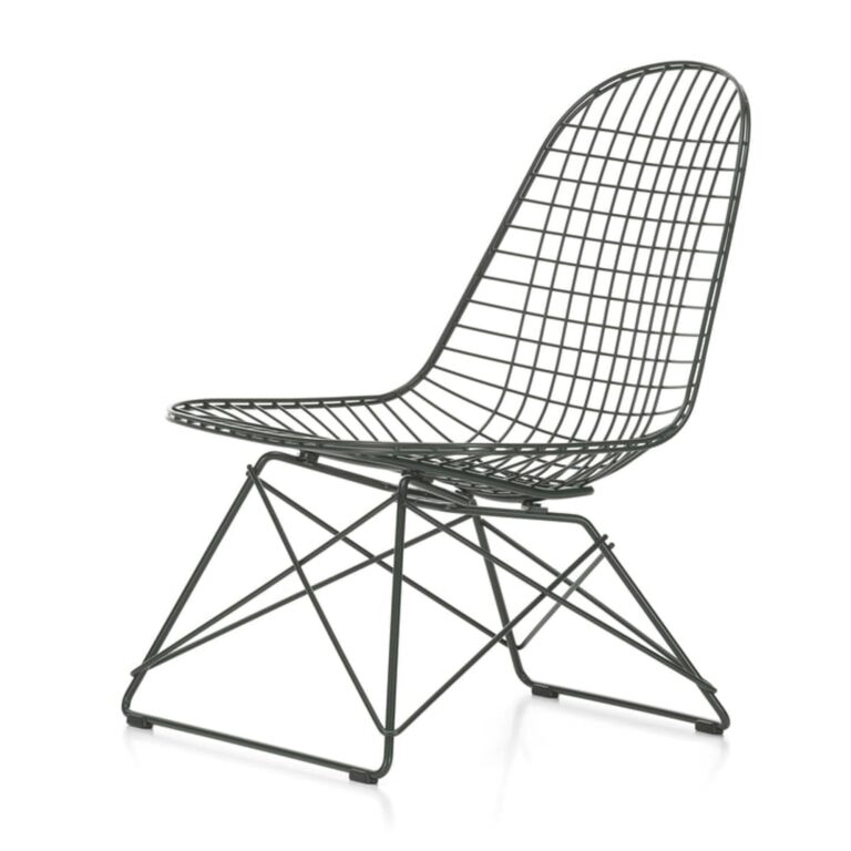 Wire LKR Lænestol Dark Green