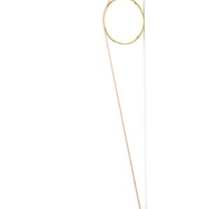 Wirering Væglampe, Pink/Guld