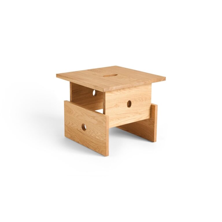 Wood Box Sofabord Olieret Eg