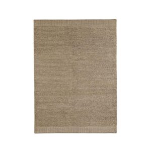 Woud Rombo Gulvtæppe 170x240 Brun