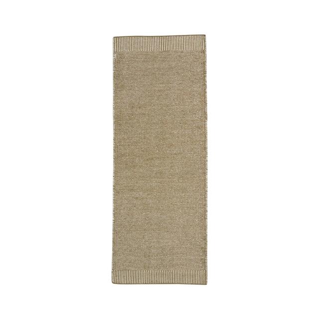 Woud Rombo Gulvtæppe 75x200 Brun