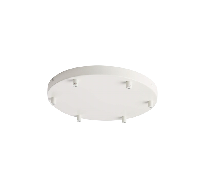 Woud baldakin til 6 pendler, hvid