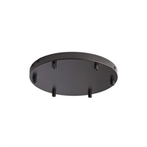 Woud baldakin til 6 pendler, sort