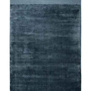 ZUIVER Blink gulvtæppe, rektangulær - blå viskose (170x240)