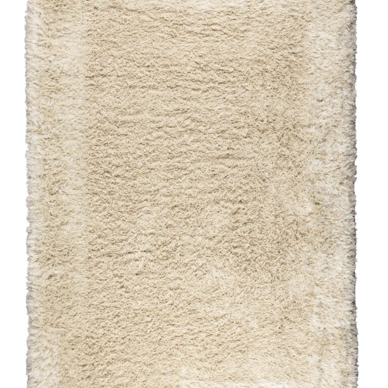 ZUIVER Curly gulvtæppe, rektangulær - beige HSPP/polyester/uld (160x230)
