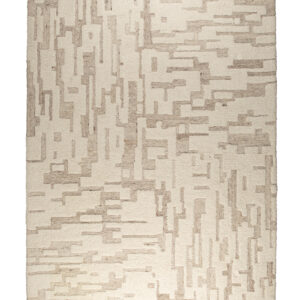 ZUIVER Hills gulvtæppe, rektangulær - beige uld (160x230)