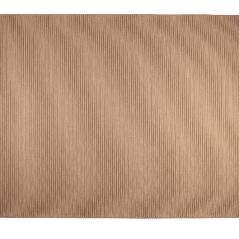 ZUIVER Waves gulvtæppe, rektangulær - laks orange uld (200x300)