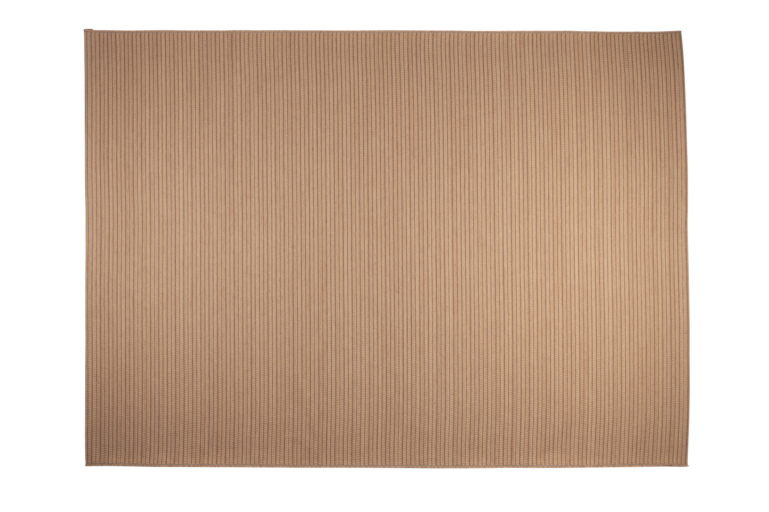 ZUIVER Waves gulvtæppe, rektangulær - laks orange uld (200x300)